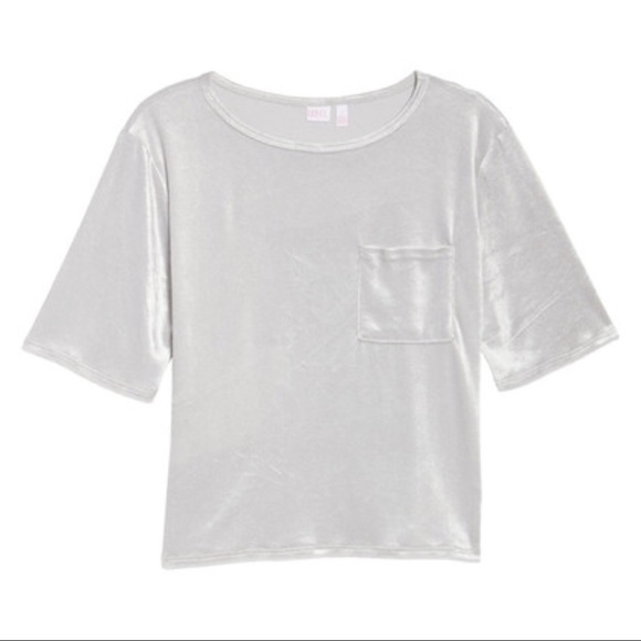 Make + Model Paris Velour Pocket Tee - Picture 5 of 6